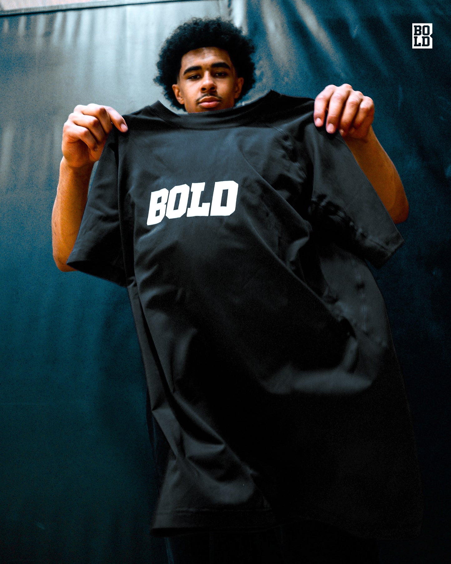 Bold Black Compression Tee